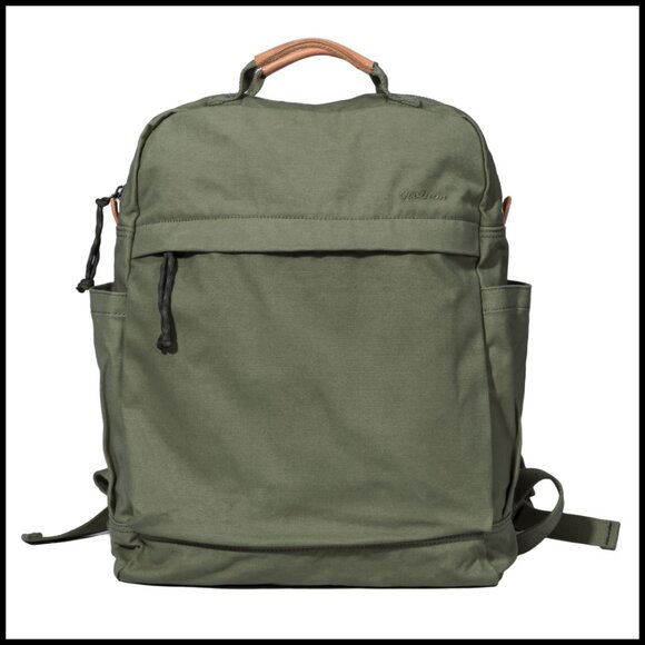 Vintage Canvas Backpack Daypack Retro Rucksack Adjustable Padded Straps main image 5